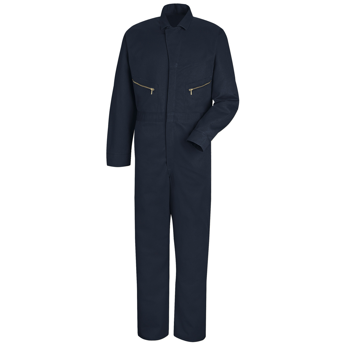 Red Kap 46Regular Navy 8.5 Ounce Coveralls With Zippe R30CC18NVRG46 for sale online at autumn supply