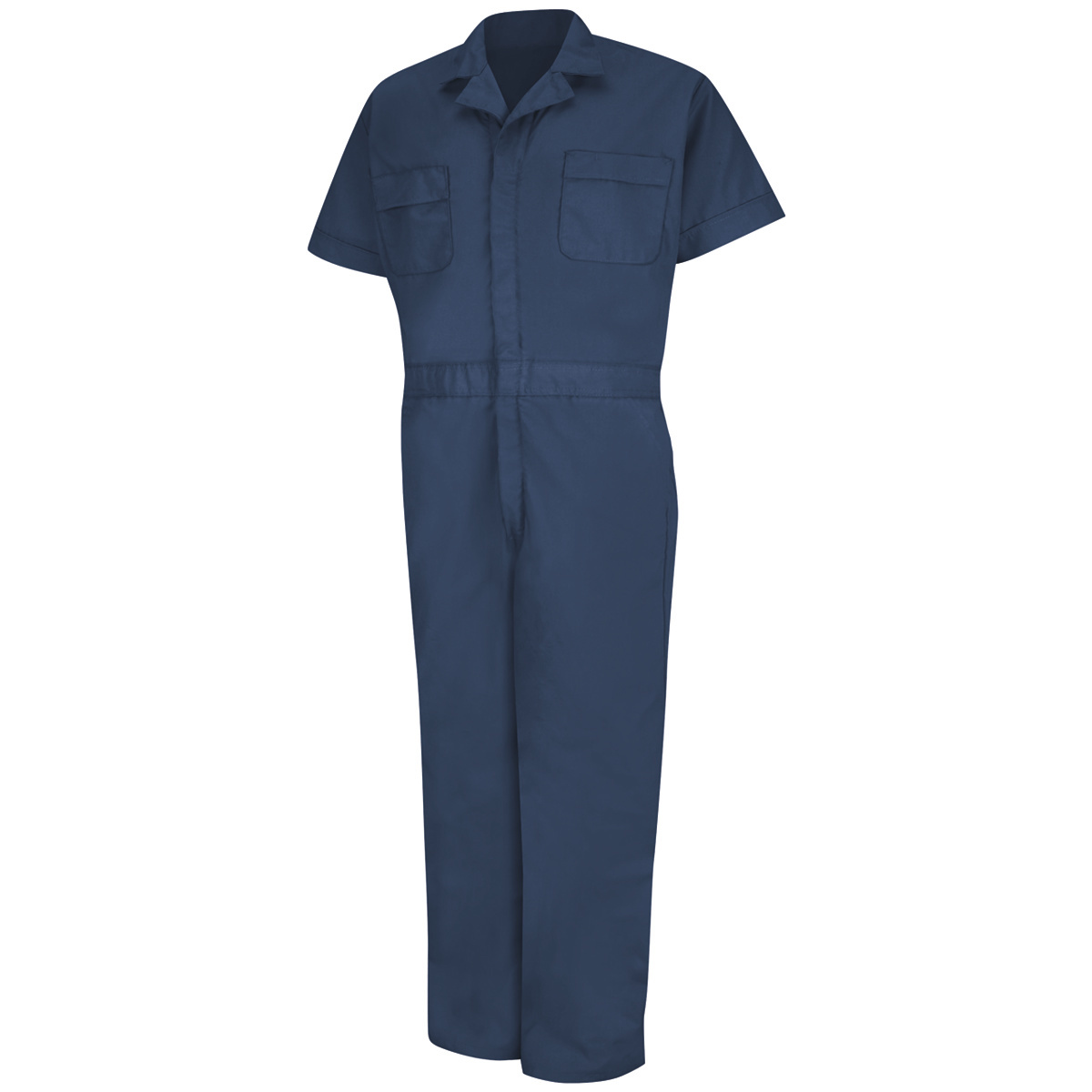 Red Kap® X-Large/Regular Navy 5 Ounce Coveralls With Zipper Closure