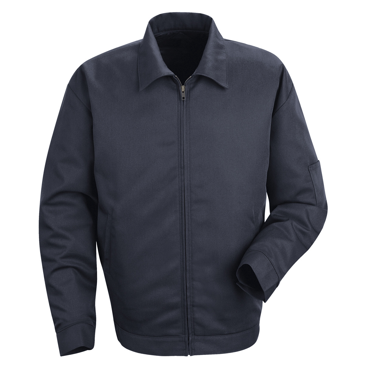 Red Kap® 3X/Regular Navy Jacket With Zipper Closure