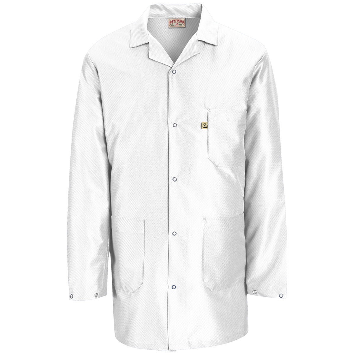 Red Kap 3XRegular White Jacket With Gripper Closure R30KK26WHRG3XL for sale online at autumn supply