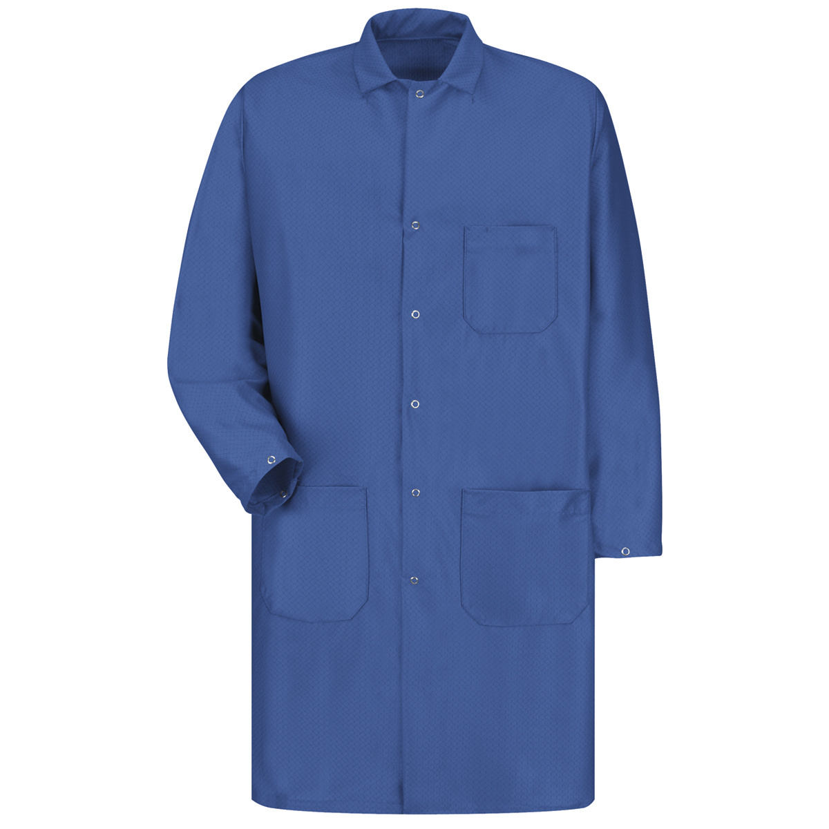 Red Kap® Small/Regular Blue Jacket With Gripper Closure
