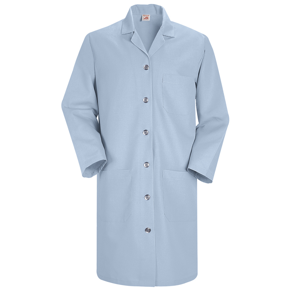 Red Kap® Small/Regular Blue 5 Ounce Lab Coat With Button Closure