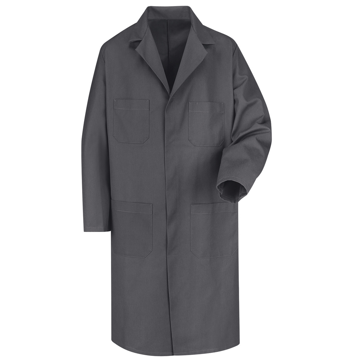 Red Kap 46Regular Charcoal Shop Coat With Gripper Clo R30KT30CHRG46 for sale online at autumn supply