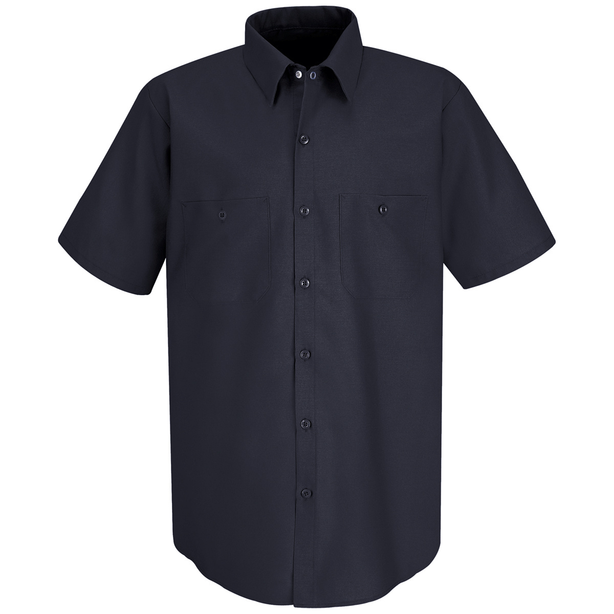 Red Kap® 3X/Regular Blue 4.25 Ounce Polyester/Cotton Shirt With Button Closure