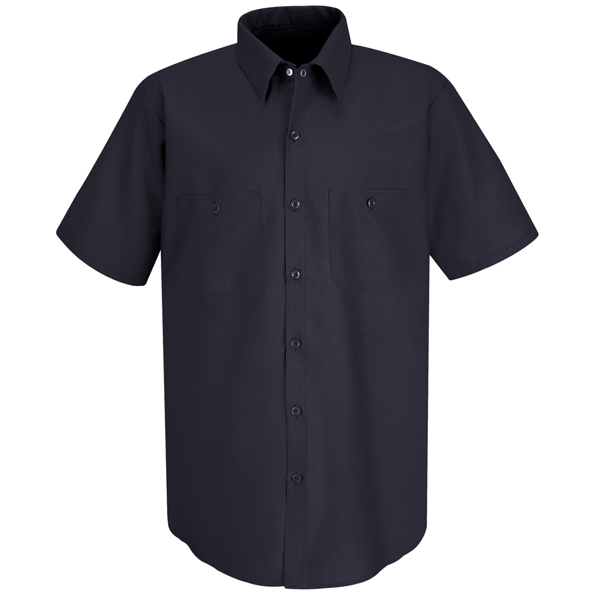 Red Kap® 3X/Tall Blue 4.25 Ounce Polyester/Cotton Shirt With Button Closure