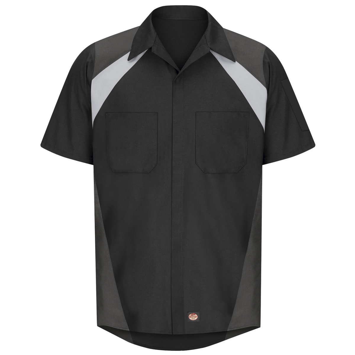 Red Kap XLargeRegular Black And Gray Shirt R30SY28BCSSXL for sale online at autumn supply