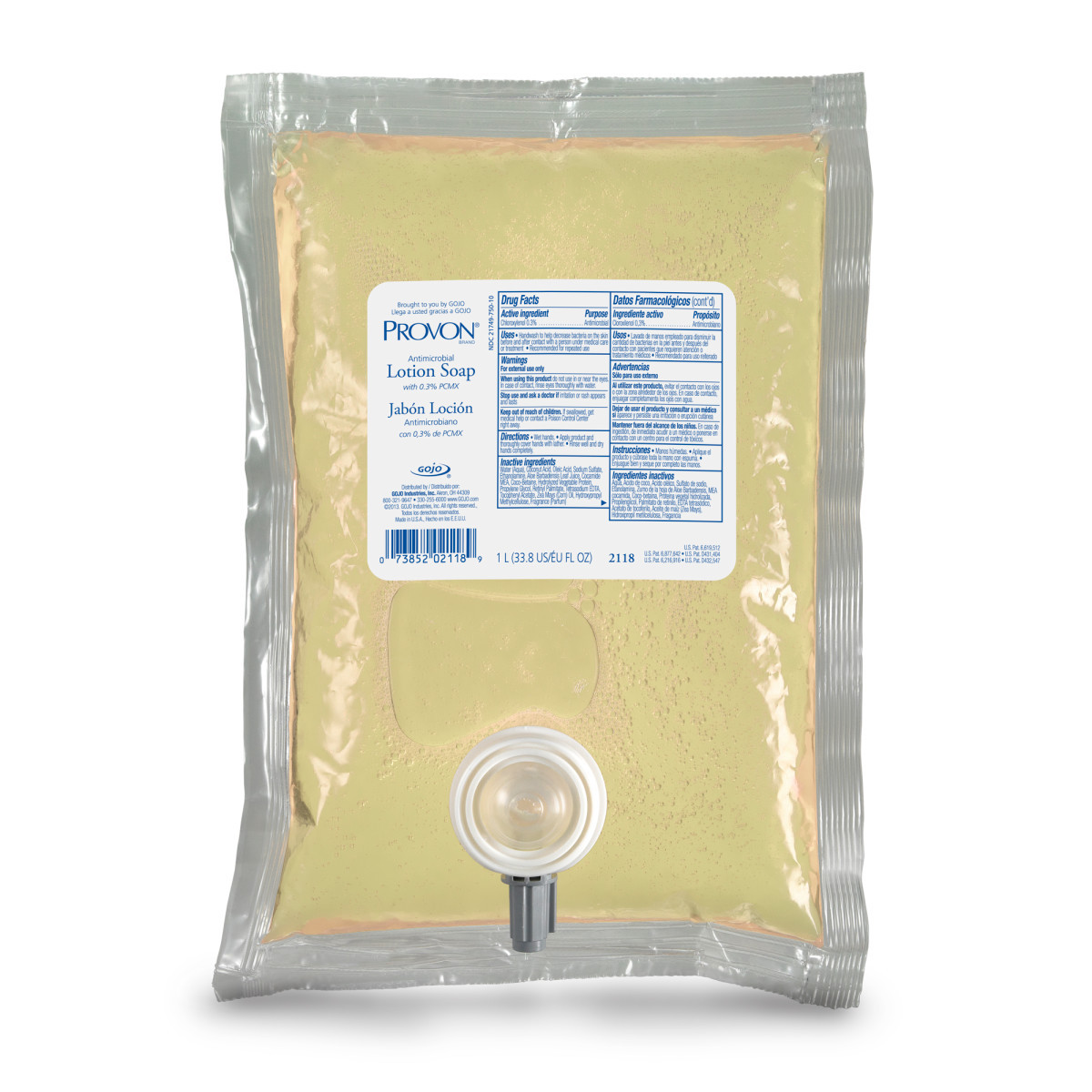 GOJO 1000 mL Refill Amber PROVON Citrus Scented Hand GOJ2118-08 for sale online at autumn supply