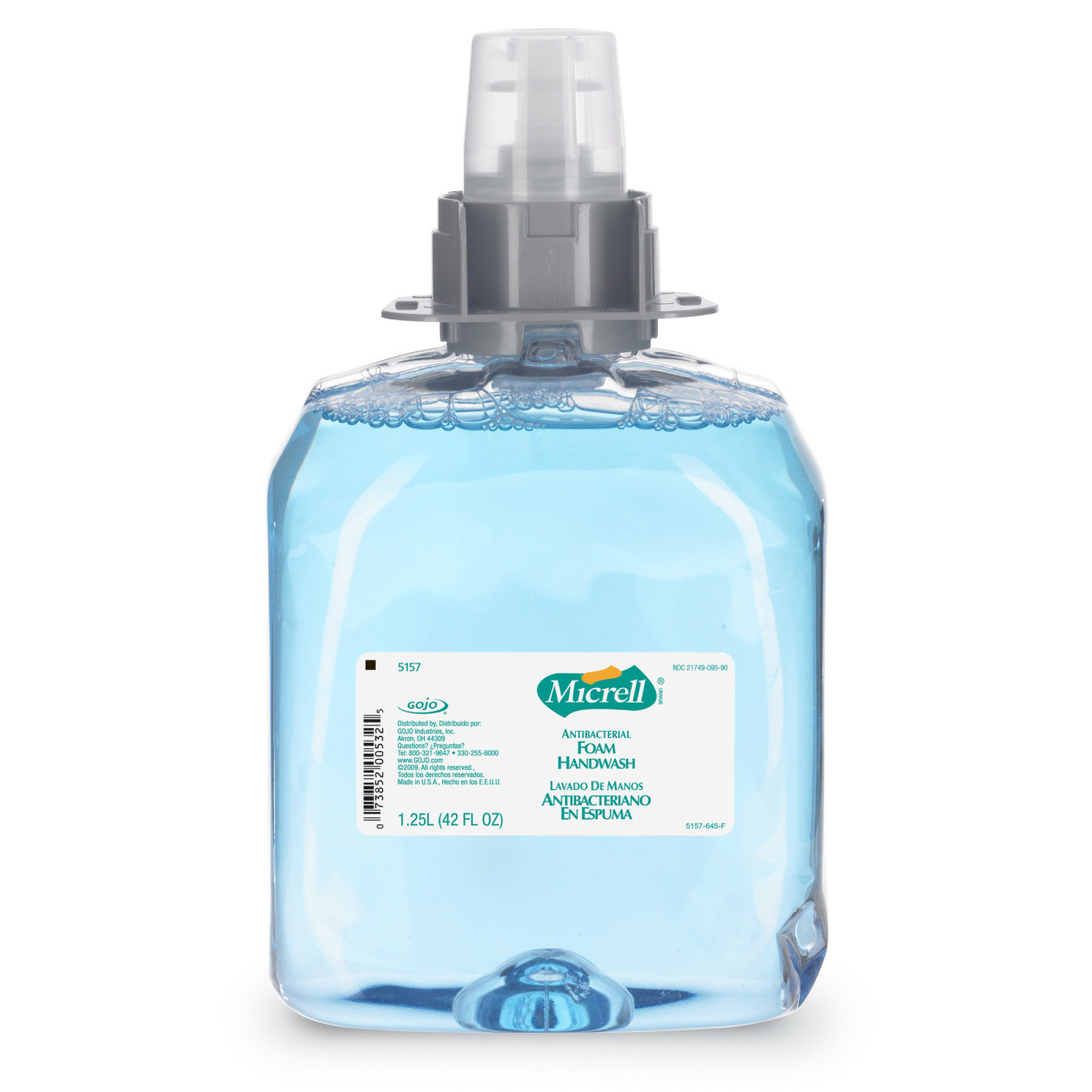 GOJO 1250 mL Refill Light Blue MICRELL Floral Scented GOJ5157-03 for sale online at autumn supply