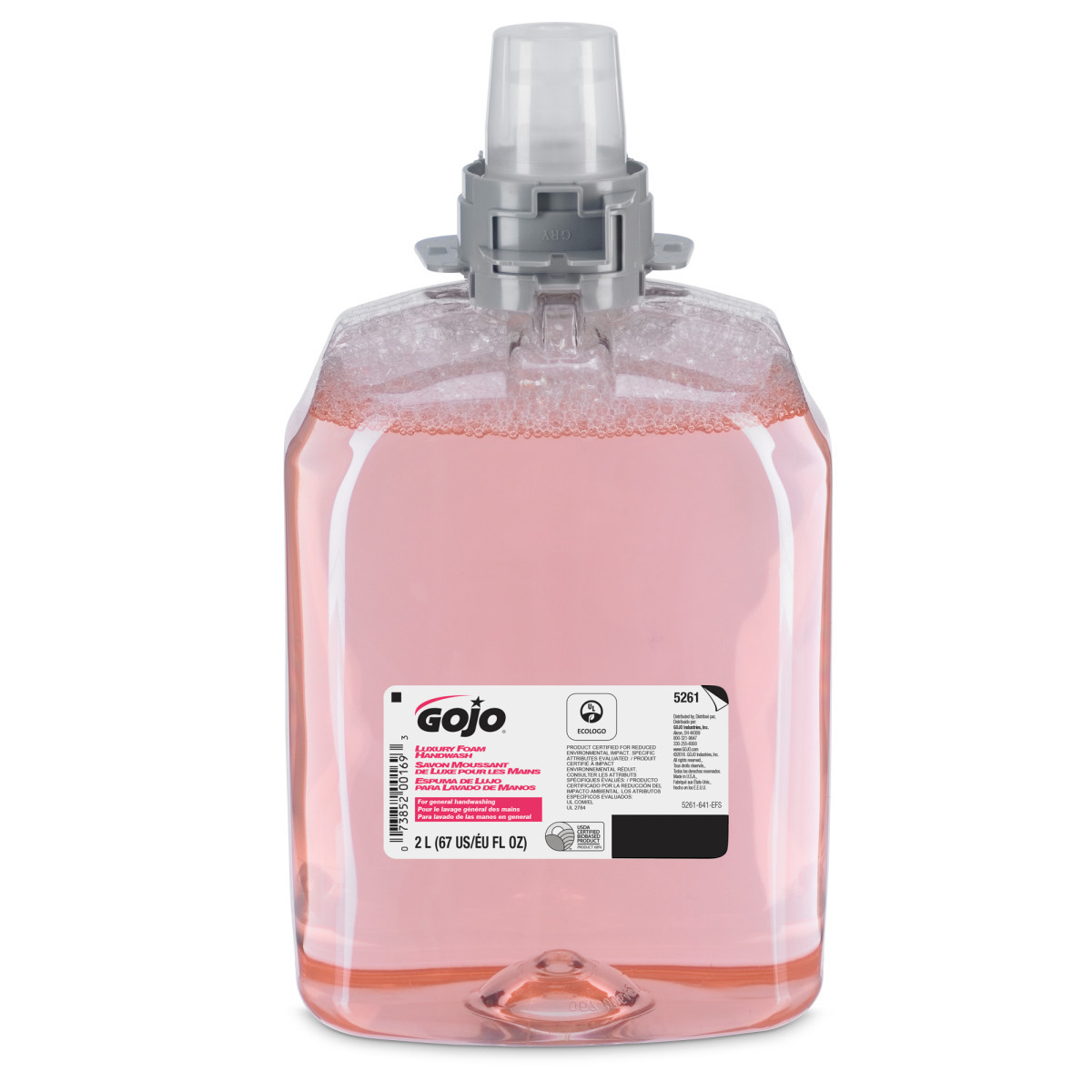 GOJO® 2000 mL Refill Pink Cranberry Scented Hand Soap (Availability restrictions apply.)