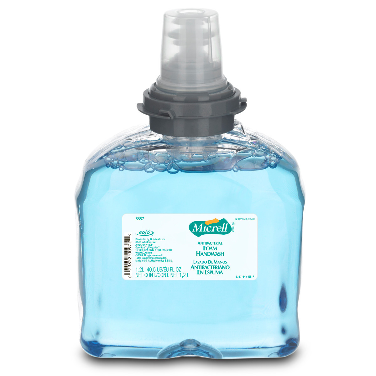 GOJO® 1200 mL Refill Light Blue MICRELL® Floral Scented Hand Soap (Availability restrictions apply.)