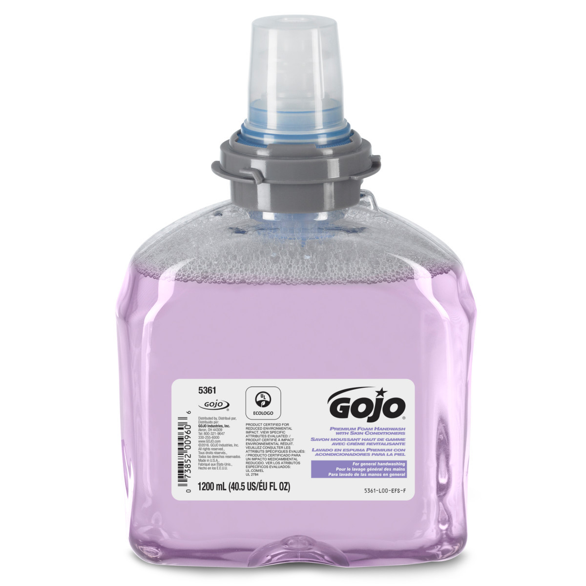 GOJO® 1200 mL Refill Lavender Cranberry Scented Hand Soap (Availability restrictions apply.)