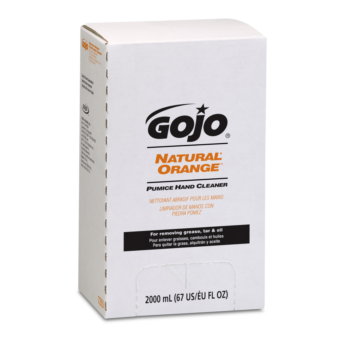 GOJO 2000 mL Refill White NATURAL ORANGECitrus Scente GOJ7255-04 for sale online at autumn supply