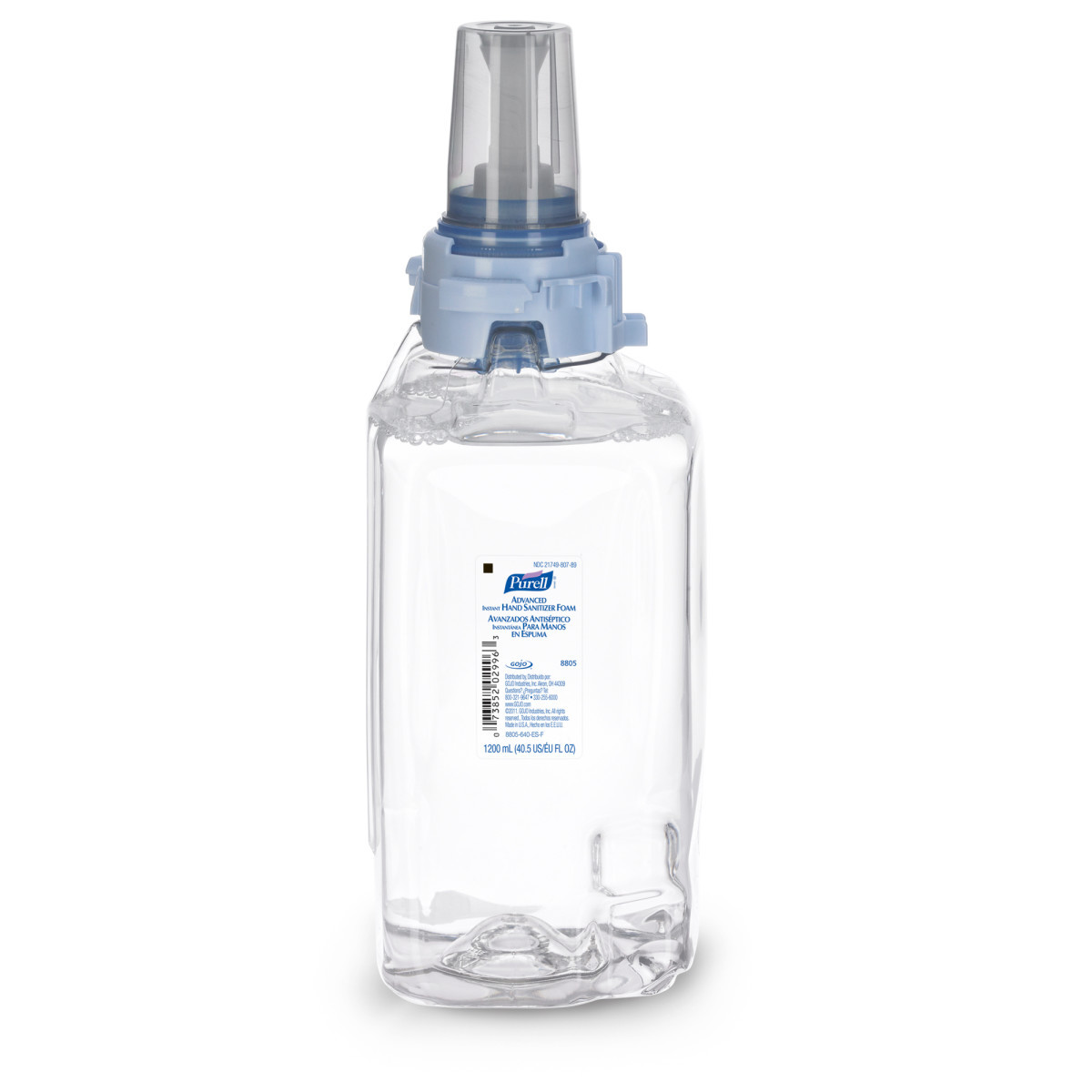 GOJO® 1200 mL Refill Clear PURELL® Fragrance-Free Hand Sanitizer (Availability restrictions apply.)