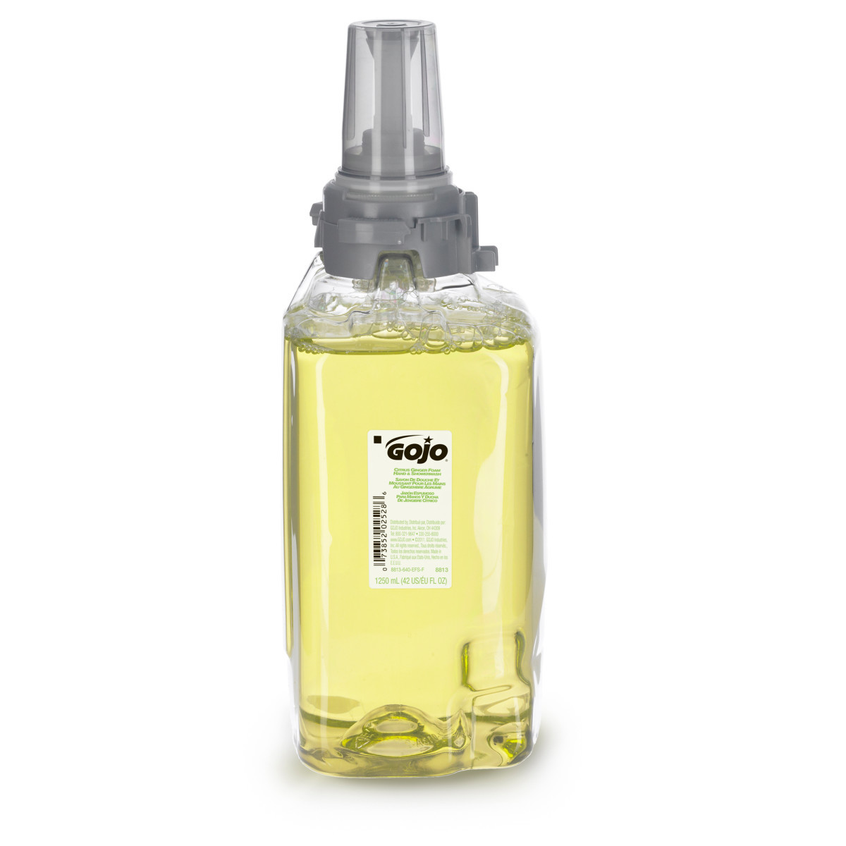 GOJO® 1250 mL Refill Light Green Citrus Ginger Scented Shampoo And Handwash (Availability restrictions apply.)