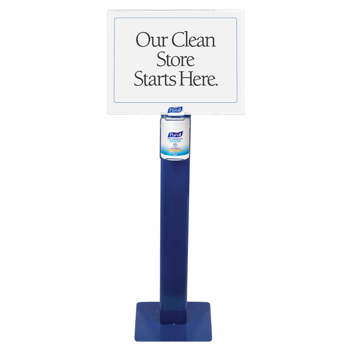 GOJO 45.25 H x 15.88 W x 15.88 L Blue PURELL Floor St GOJ9010-DS for sale online at autumn supply