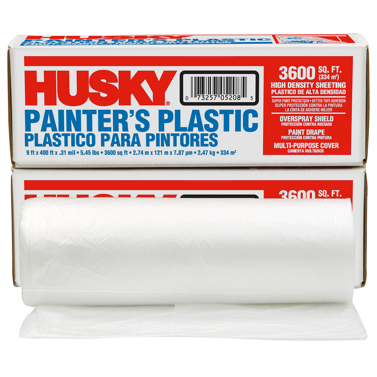 PolyAmerica 9 X 400 Clear 0.31 mil Polyethylene Husky POA03509H for sale online at autumn supply