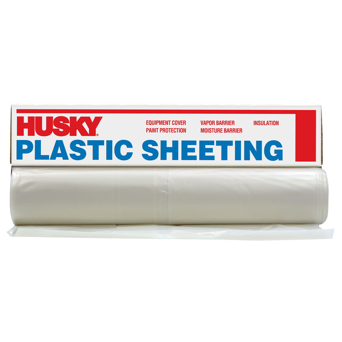 PolyAmerica 8 X 100 Clear 4 mil Polyethylene Husky Pl POACF0408C for sale online at autumn supply