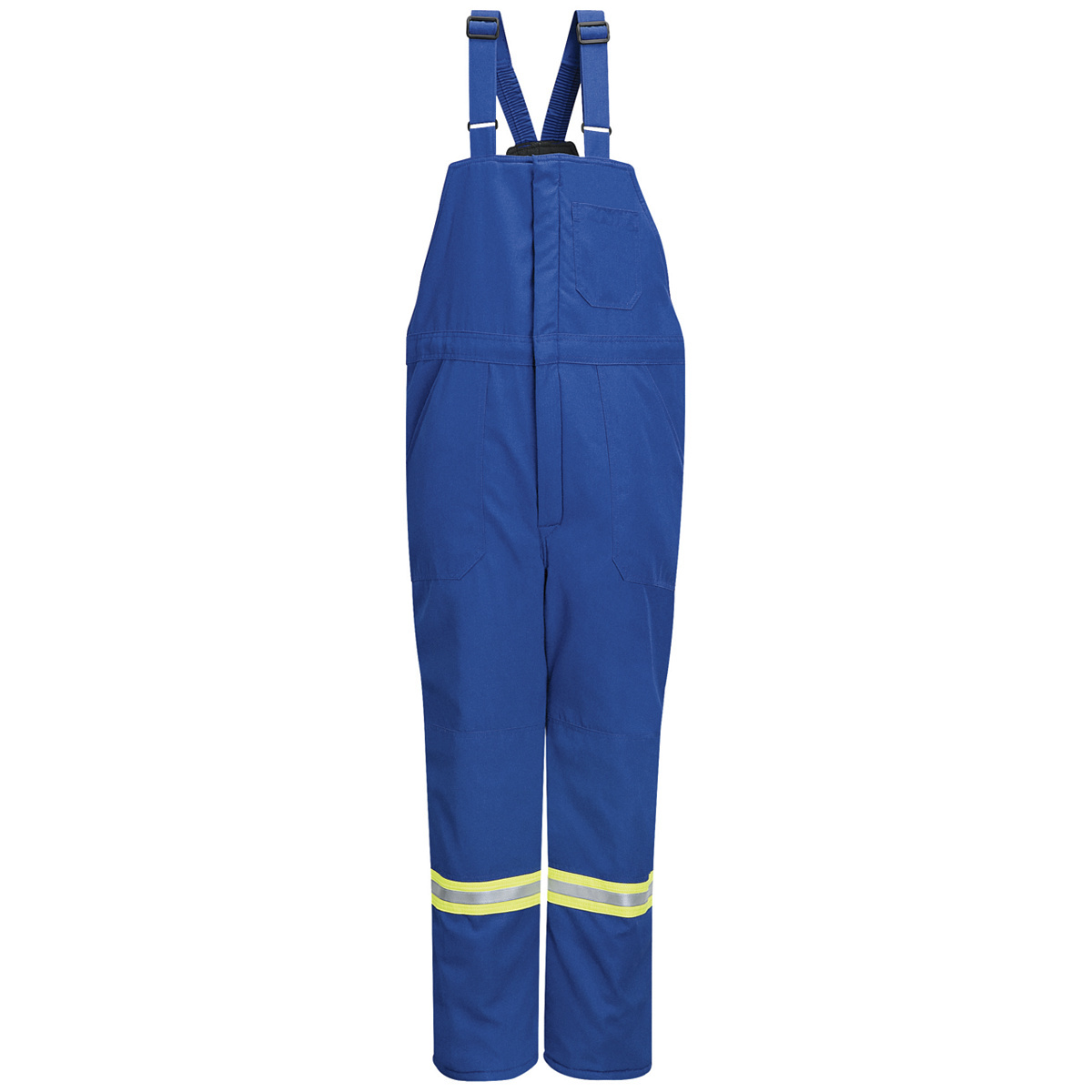 Bulwark® Large Regular Royal Blue Nomex® IIIA/Nomex® Aramid/Kevlar® Water Repellent Flame Resistant Bib With Meta-Aramid  Lining