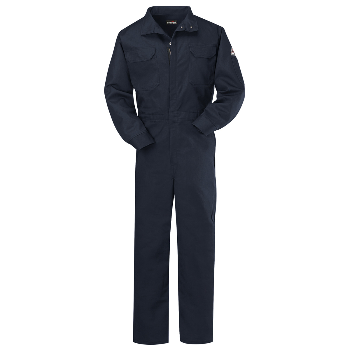 Bulwark® X-Small Regular Navy Blue Nomex® IIIA/Nomex® Aramid/Kevlar® Aramid Flame Resistant Coveralls With Zipper Front Closure