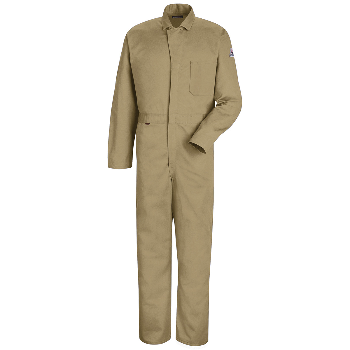Bulwark® 40 Regular Tan Nomex® IIIA/Nomex® Aramid/Kevlar® Aramid Flame Resistant Coveralls With Zipper Front Closure Bulwark® 40 Regular Tan Nomex® IIIA/Nomex® Aramid/Kevlar® Aramid Flame Resistant Coveralls With Zipper Front Closure