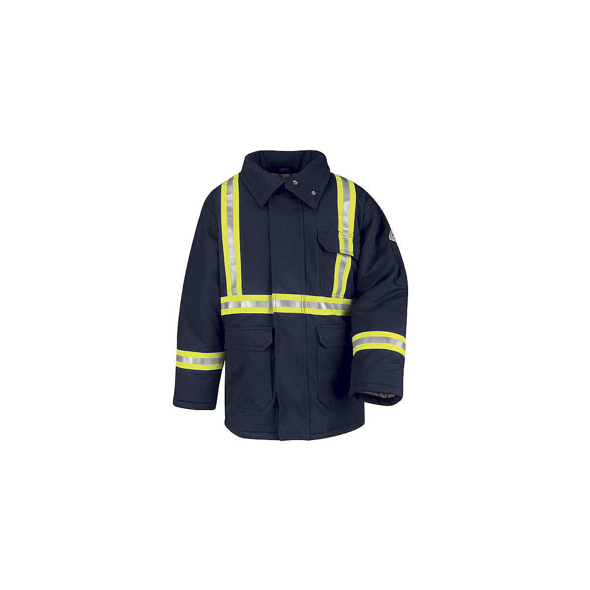 Bulwark Large Tall Navy Blue Westex Ultrasoft TwillCo R30JLPCNVLNL for sale online at autumn supply