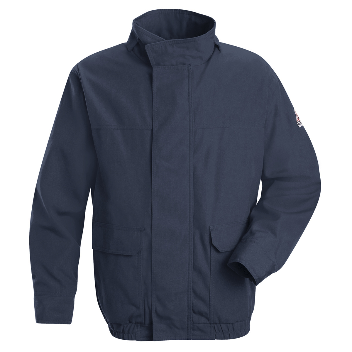 Bulwark® Small| Regular Navy Blue Nomex® IIIA/Nomex® Aramid/Kevlar® Aramid Water Repellent Flame Resistant Jacket With Nomex® II Bulwark® Small| Regular Navy Blue Nomex® IIIA/Nomex® Aramid/Kevlar® Aramid Water Repellent Flame Resistant Jacket With Nomex® II