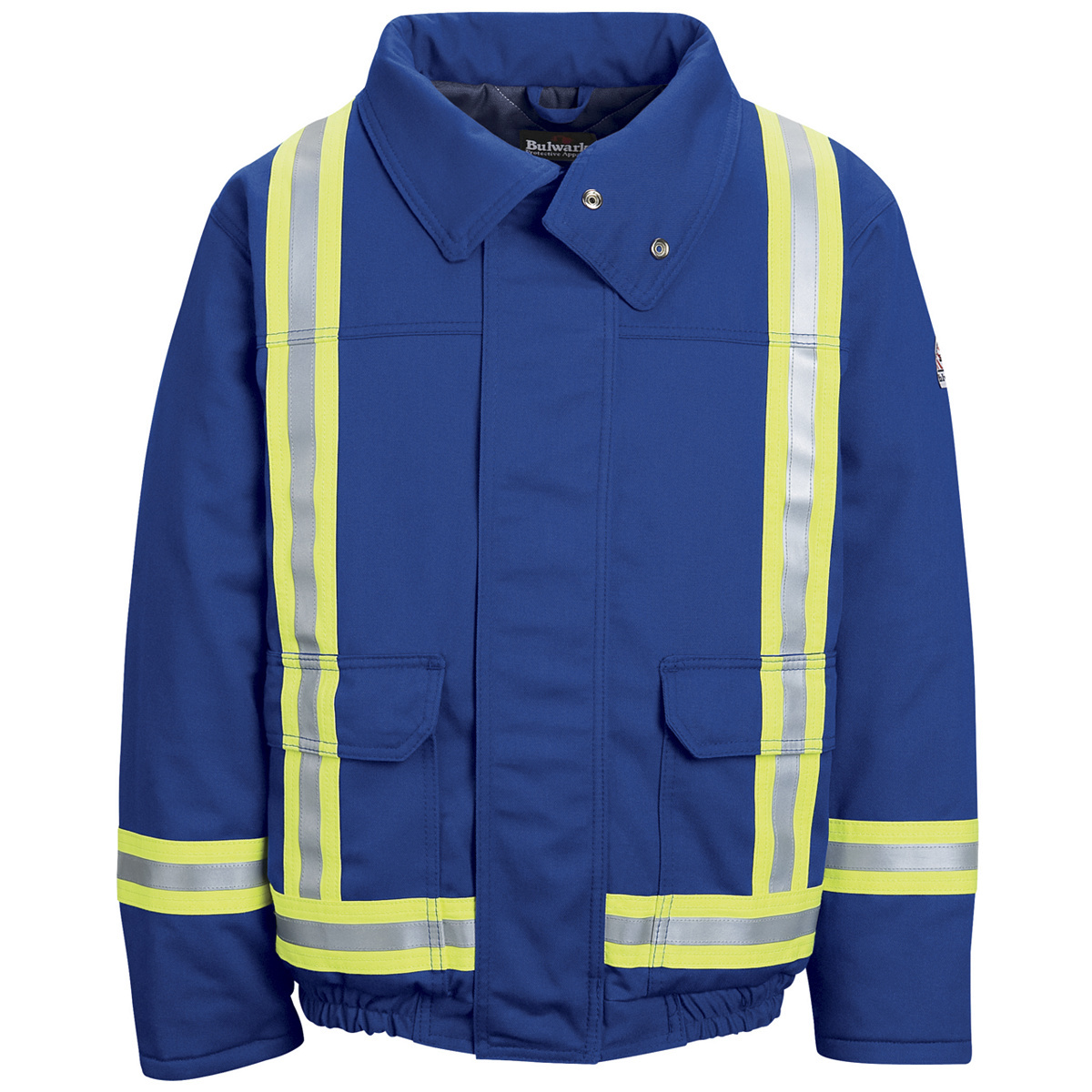 Bulwark® 2X Regular Royal Blue Nomex® IIIA/Nomex® Aramid/Kevlar® Aramid Water Repellent Flame Resistant Jacket With Nomex® IIIA Bulwark® 2X Regular Royal Blue Nomex® IIIA/Nomex® Aramid/Kevlar® Aramid Water Repellent Flame Resistant Jacket With Nomex® IIIA