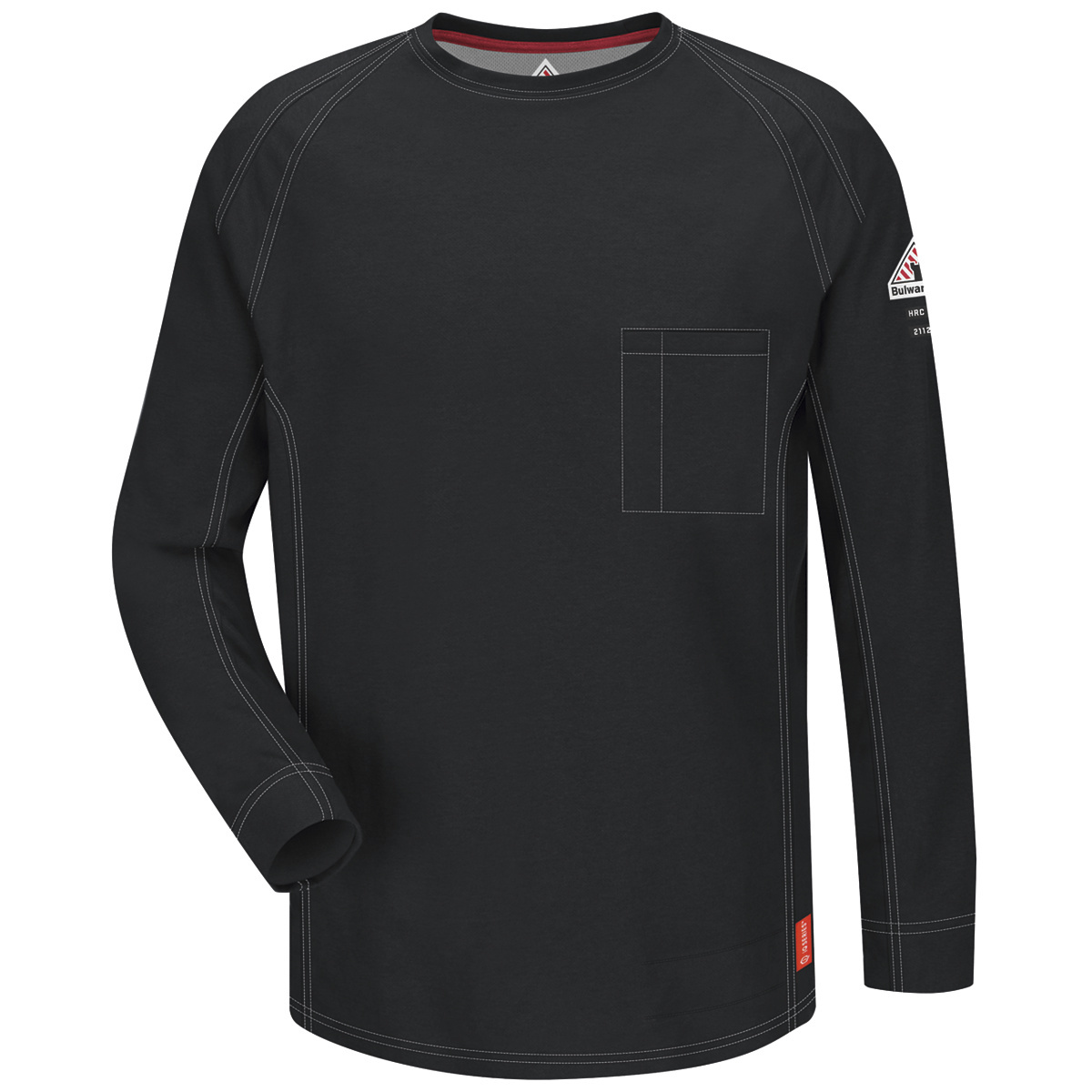 Bulwark® Large Regular Black Westex G2™ fabrics by Milliken®/Cotton/Polyester/Polyoxadiazole Flame Resistant Shirt