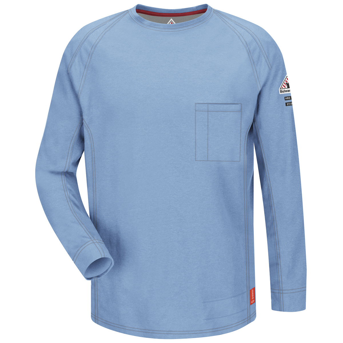 Bulwark® 2X Regular Light Blue Westex G2™ fabrics by Milliken®/Cotton/Polyester/Polyoxadiazole Flame Resistant Shirt