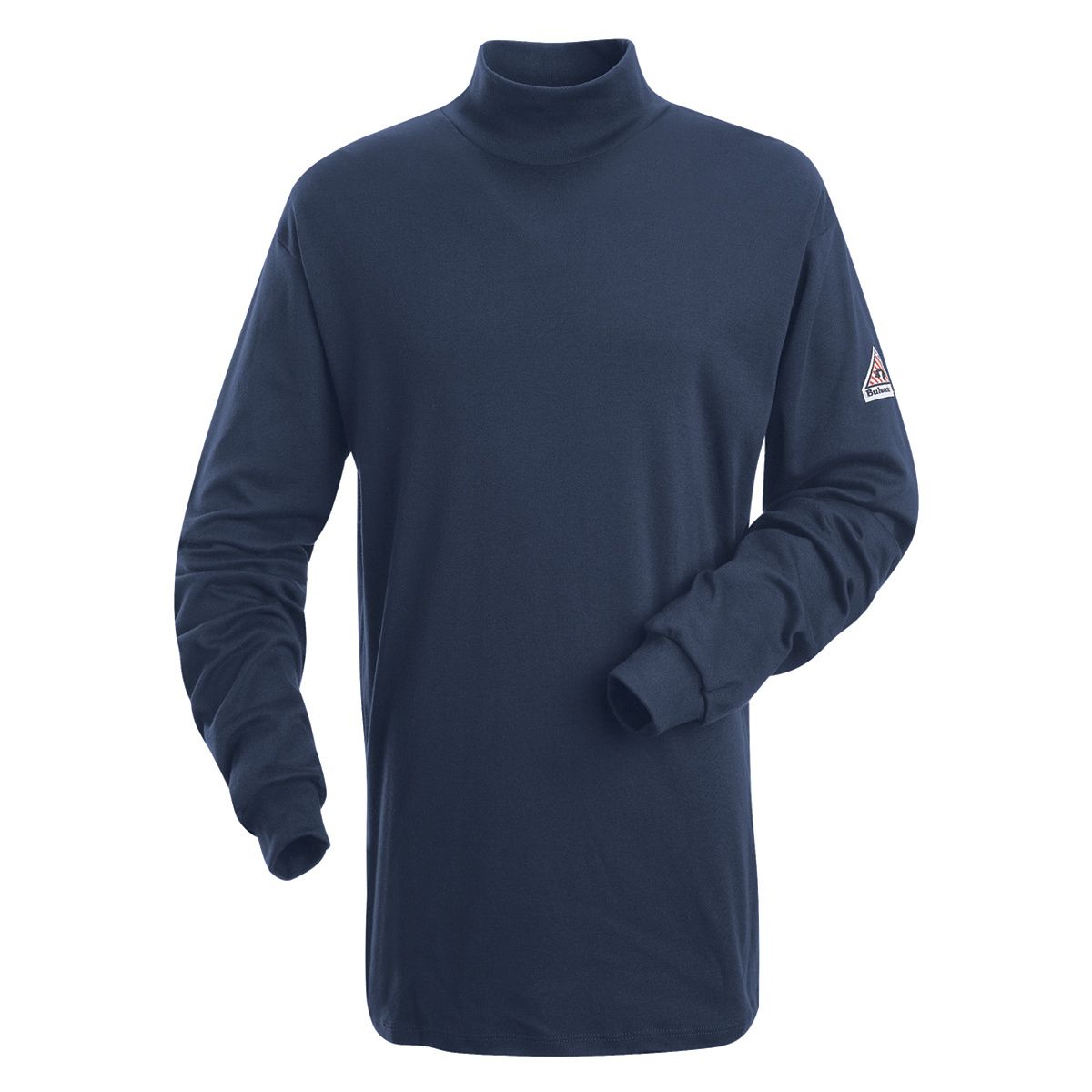 Bulwark® X-Large Regular Navy Blue EXCEL FR® Interlock FR Cotton Flame Resistant Turtleneck