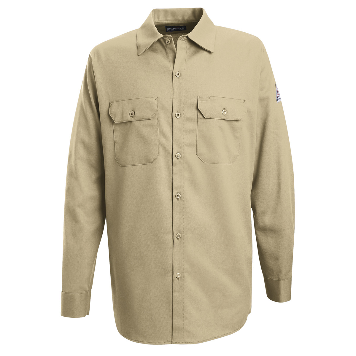 Bulwark Medium Regular Khaki EXCEL FR Cotton Flame Re R30SEW2KHRGM for sale online at autumn supply