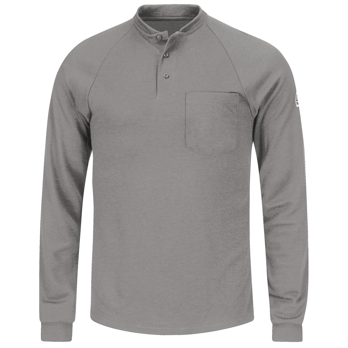 Bulwark Large Regular Gray Swiss PiqueModacrylicLyoce R30SML2GYRGL for sale online at autumn supply