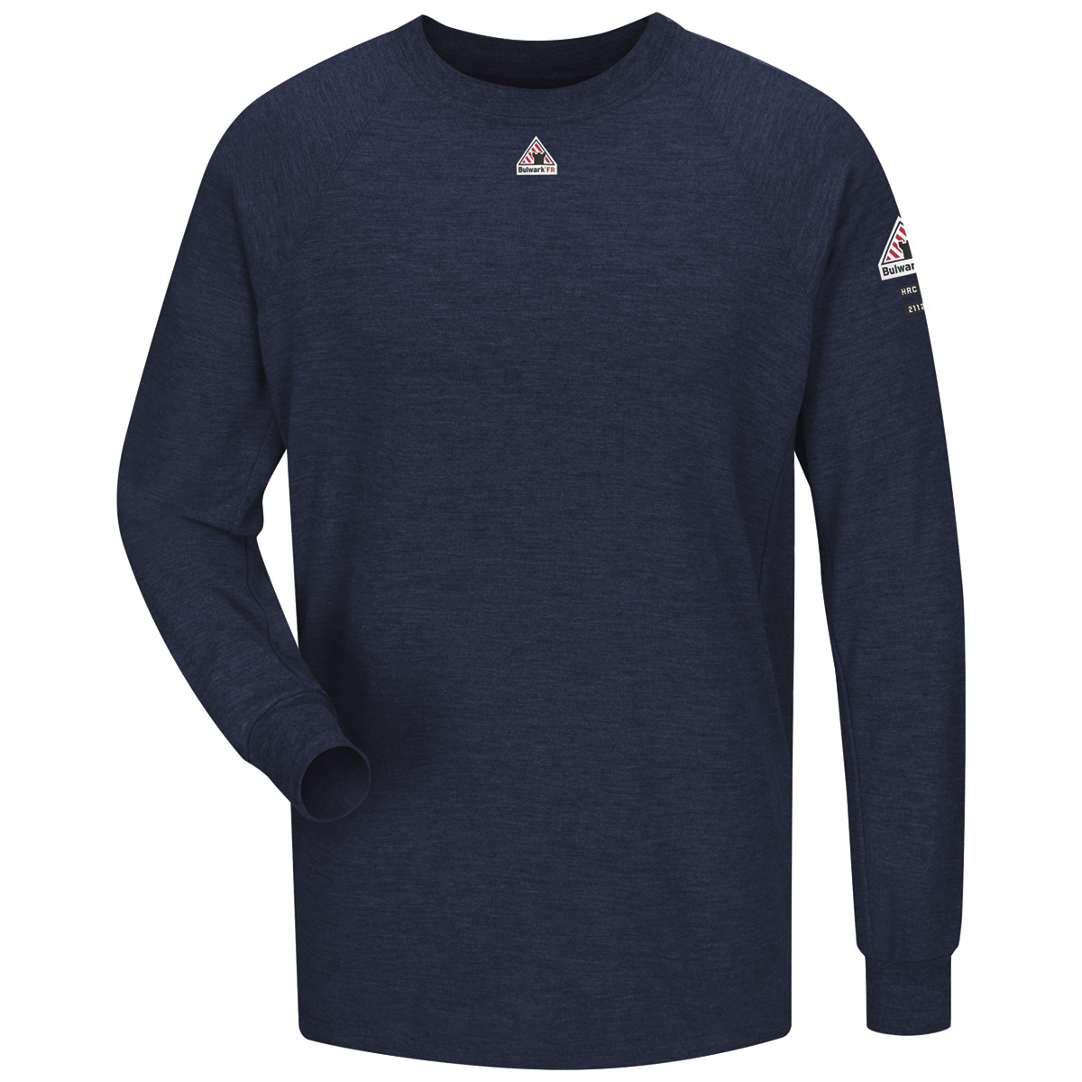 Bulwark® 2X Regular Navy Blue Modacrylic/Lyocell/Aramid Flame Resistant Shirt With Moisture Management Finish