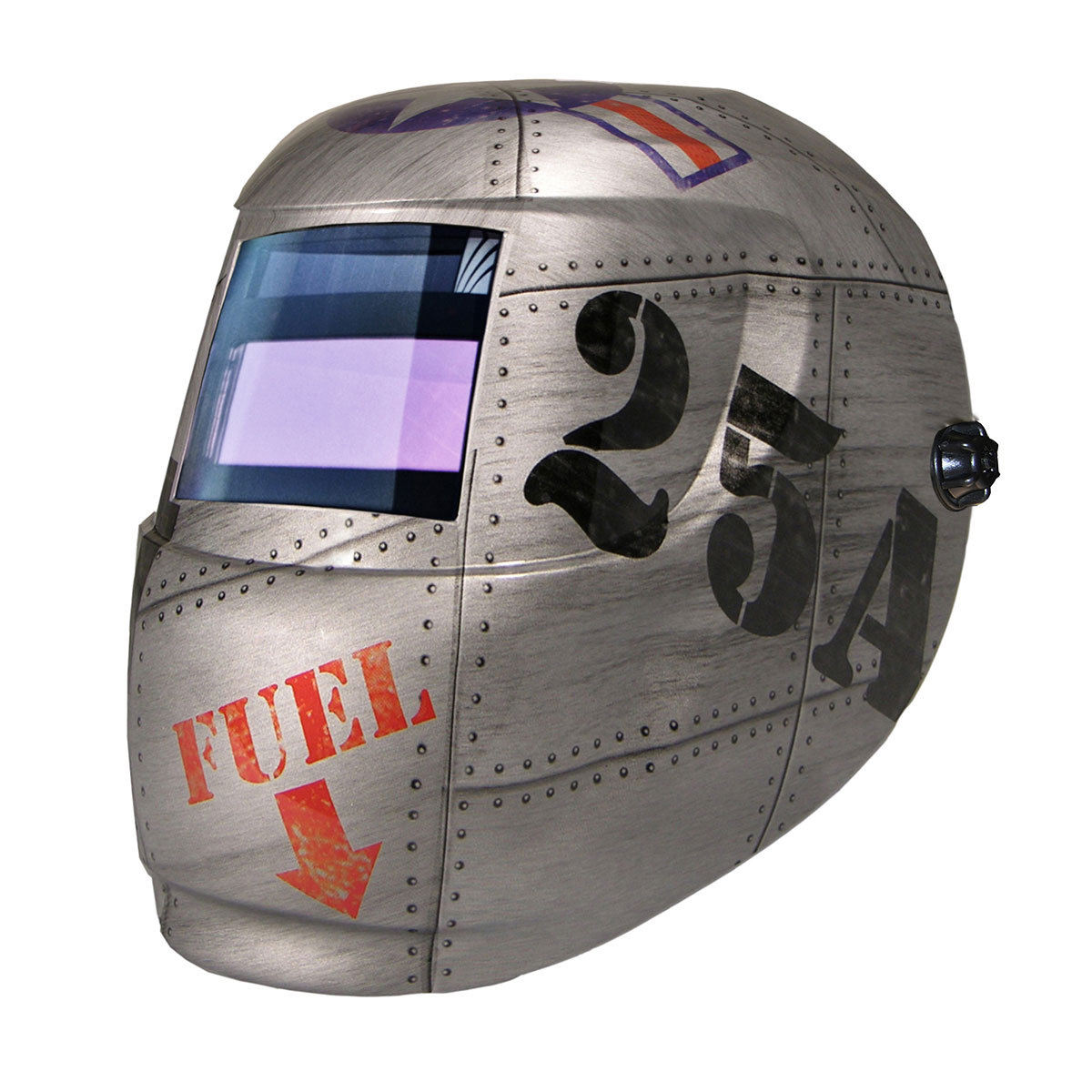 ArcOne Carrera GrayBlackRed Welding Helmet Variable S WAL1000F-0166 for sale online at autumn supply