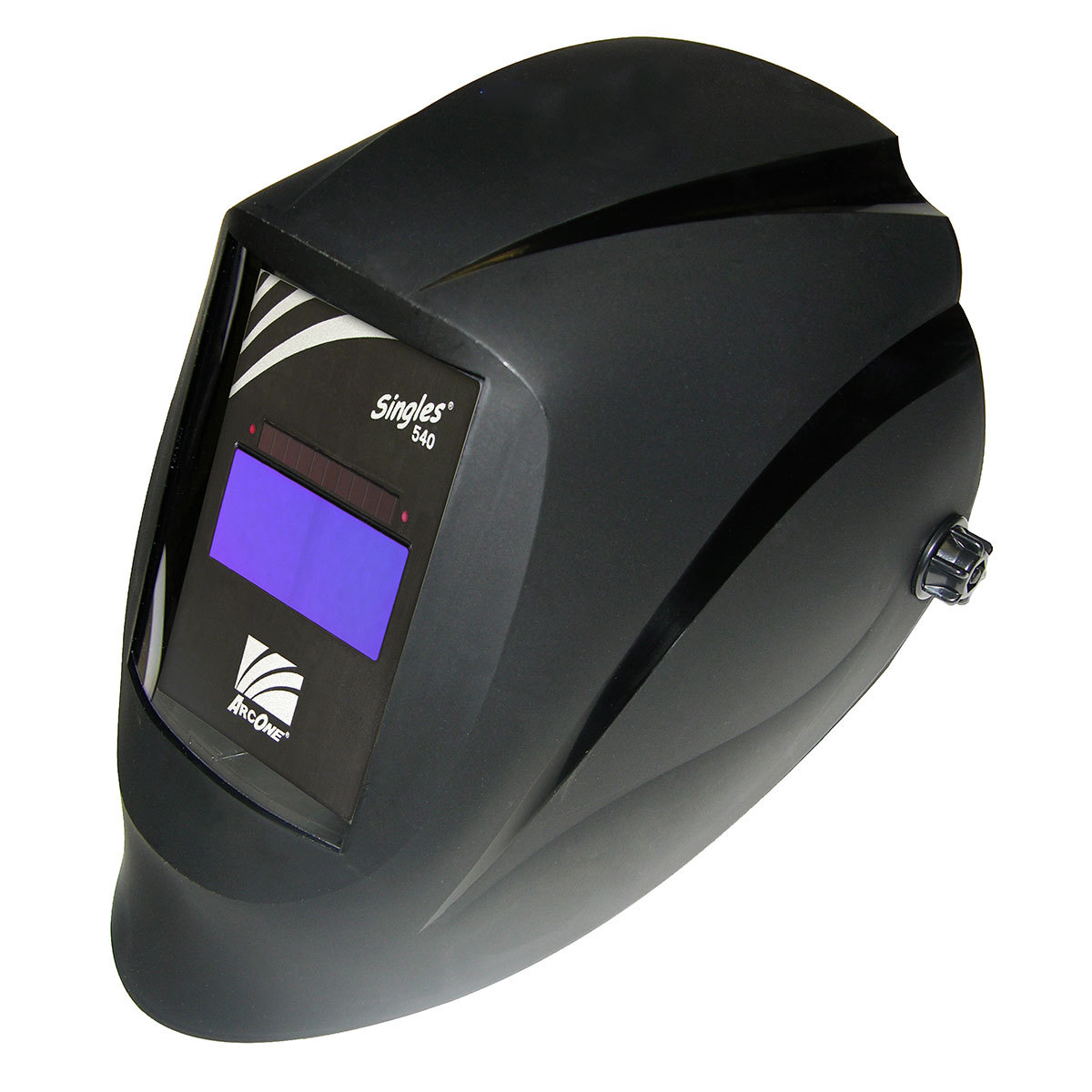 ArcOne® Vision® Black Welding Helmet Fixed Shades 2.5, 10 Auto Darkening Lens Singles®