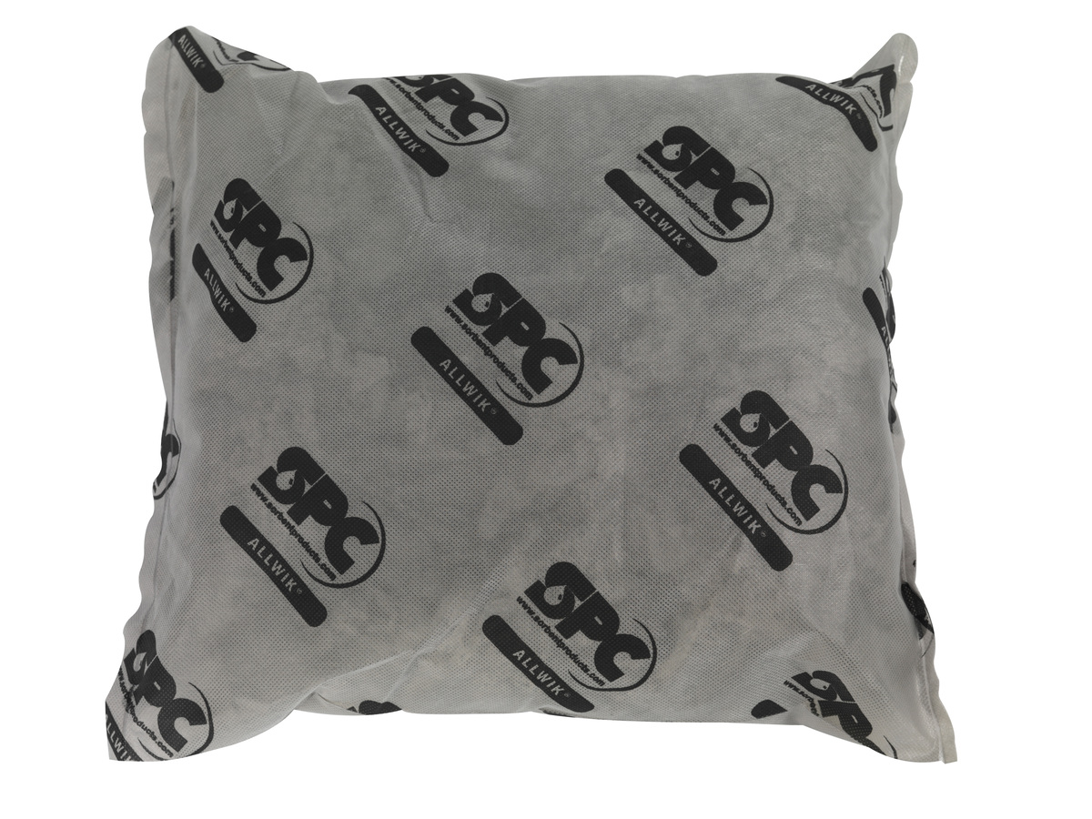 Brady 18 X 18 AllWik Gray Polypropylene Sorbent Pillow BRDAW1818 for sale online at autumn supply