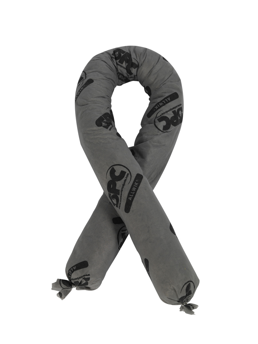 Brady 3 X 4 AllWik Gray Polypropylene Sorbent Sock BRDAW430 for sale online at autumn supply