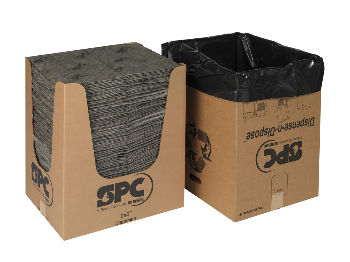Brady 15 X 19 MRO Plus Gray Polypropylene Sorbent Pad BRDMRO150DND for sale online at autumn supply