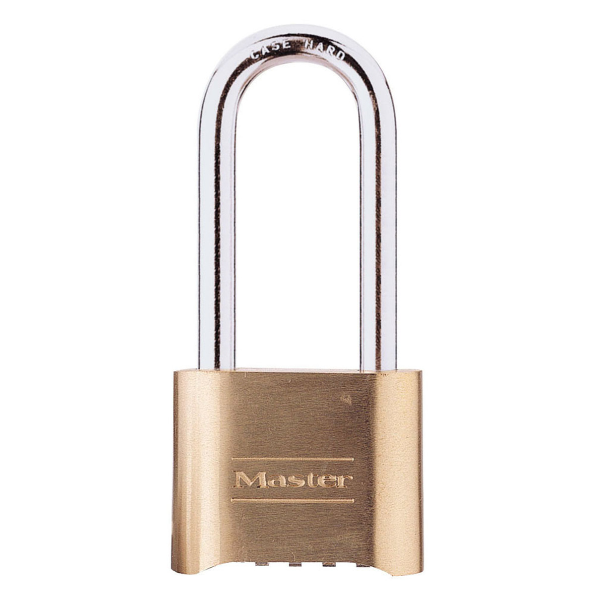 Master Lock® Brass Brass Combination Security Padlock Hardened Steel Shackle