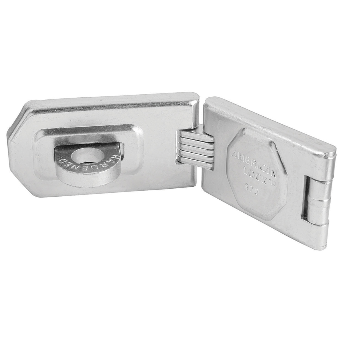 American Lock® Silver Hardened Steel General Security Hasp