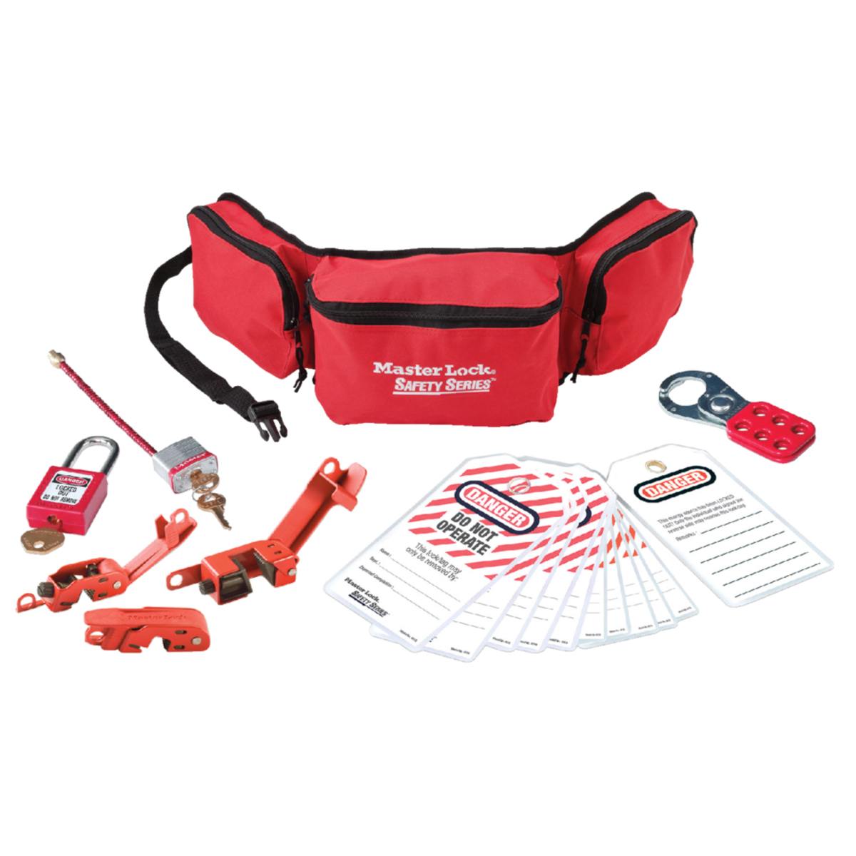Master Lock Red Thermoplastic Zenex Lockout Carry Cas M191456E410 for sale online at autumn supply