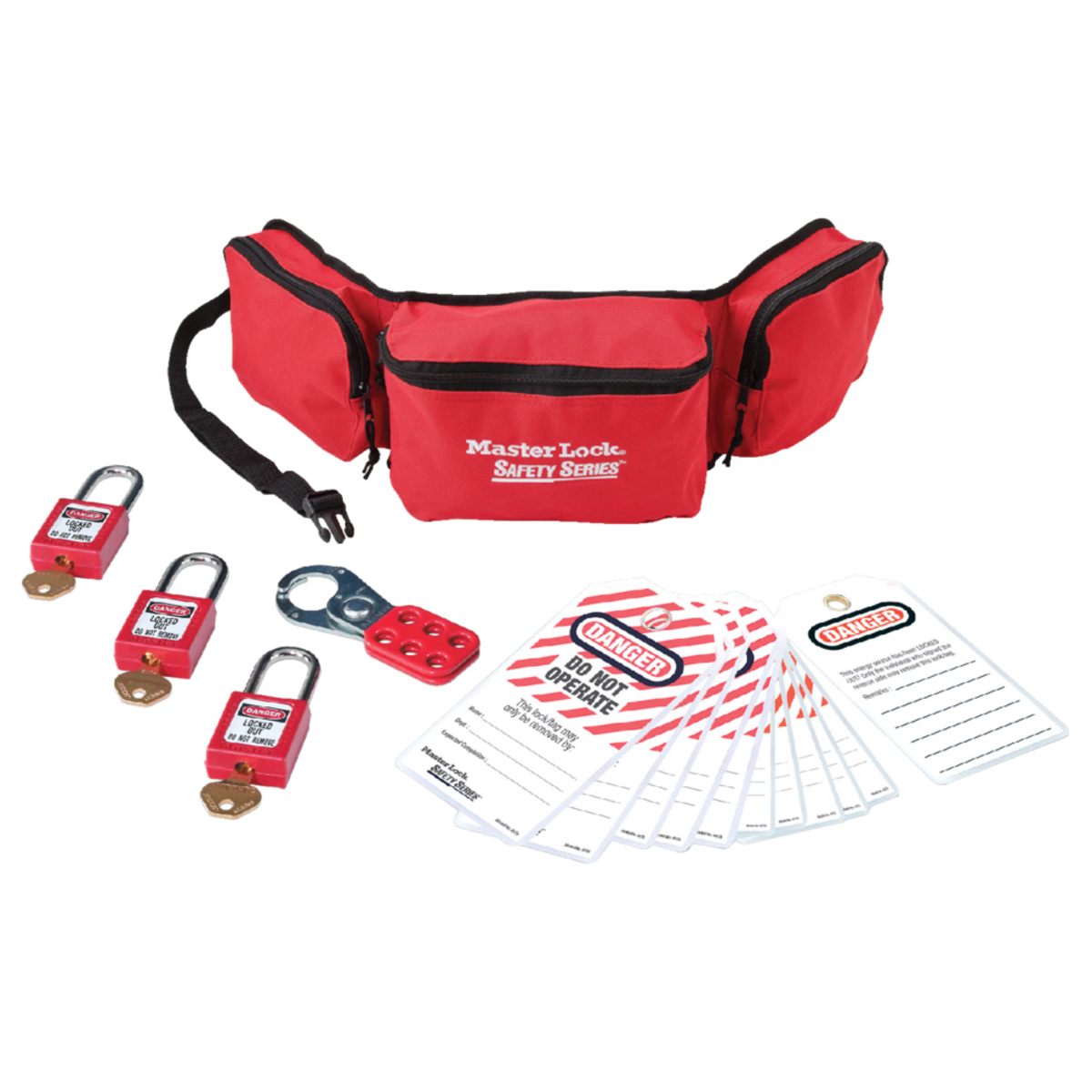 Master Lock Red Thermoplastic Zenex Lockout Carry Cas M191456P410KA for sale online at autumn supply