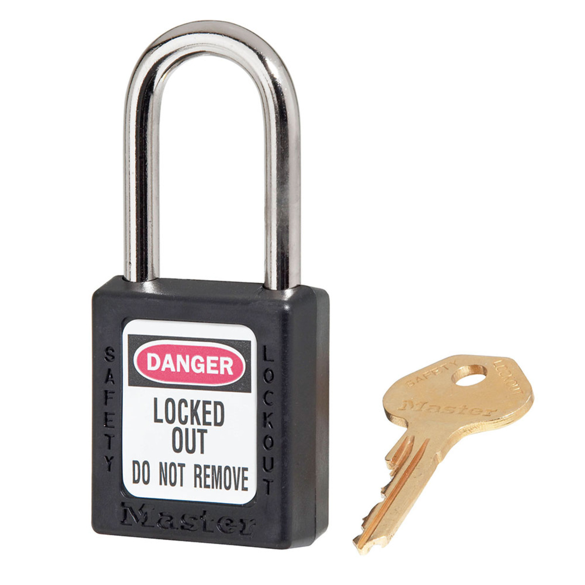 Black Thermoplastic Zenex Padlock M19410KABLK for sale online at autumn supply