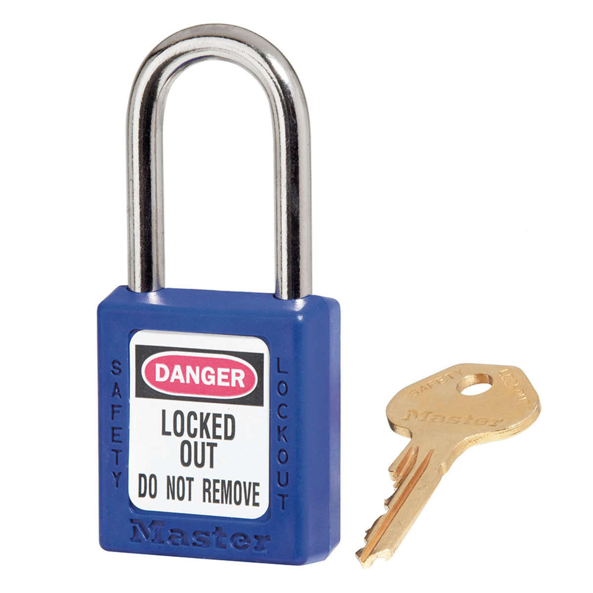 Blue Thermoplastic Zenex™ Padlock