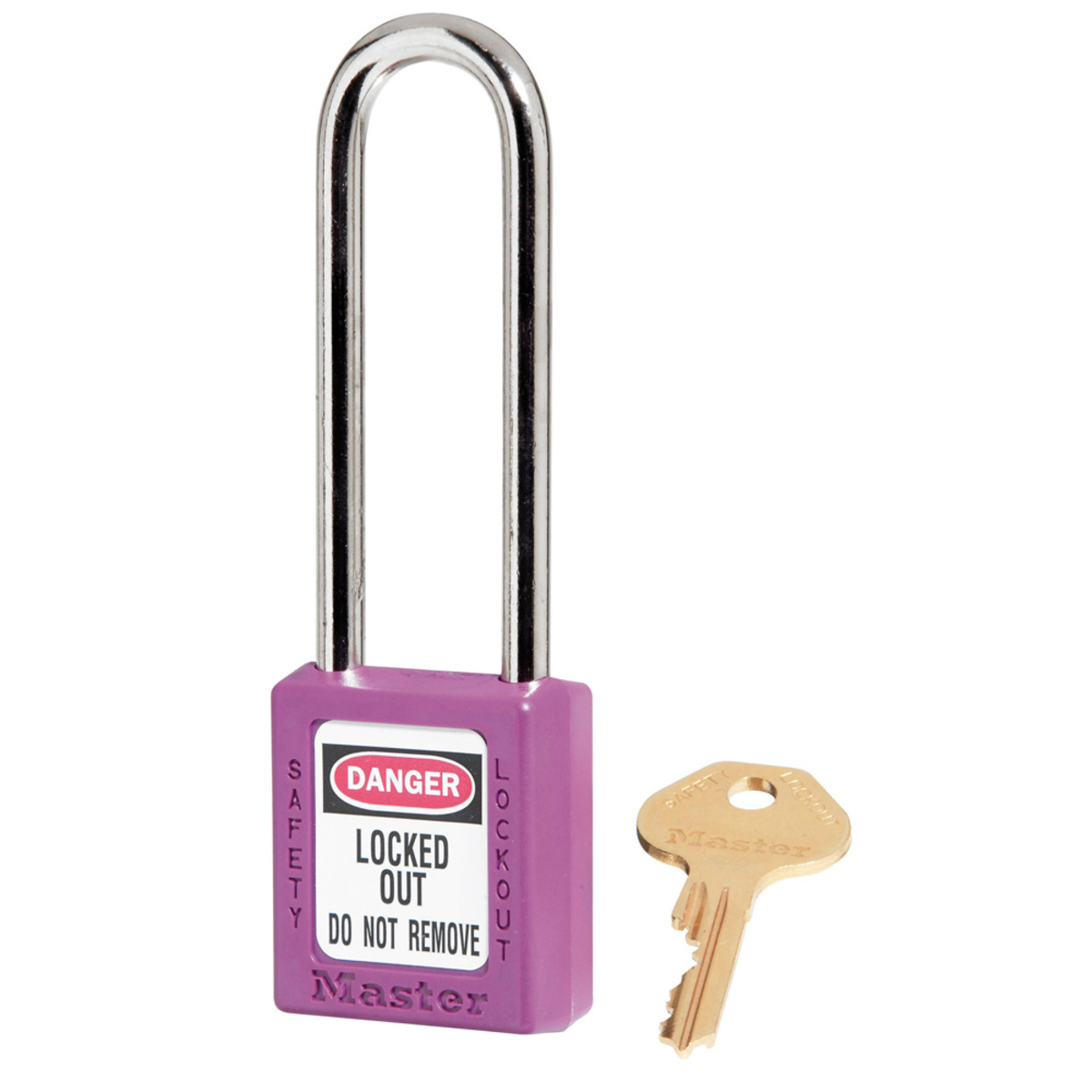 Purple Thermoplastic Zenex Padlock M19410KALTPRP for sale online at autumn supply