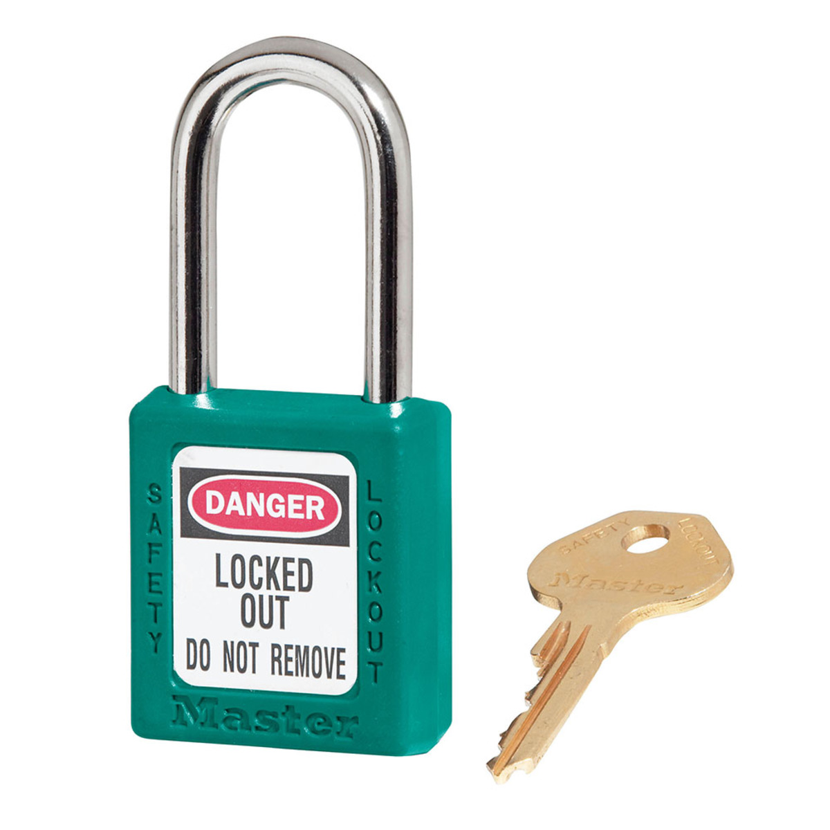 Teal Thermoplastic Zenex™ Padlock