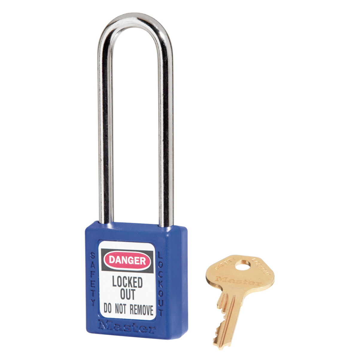 Blue Thermoplastic Zenex Padlock M19410LTBLU for sale online at autumn supply