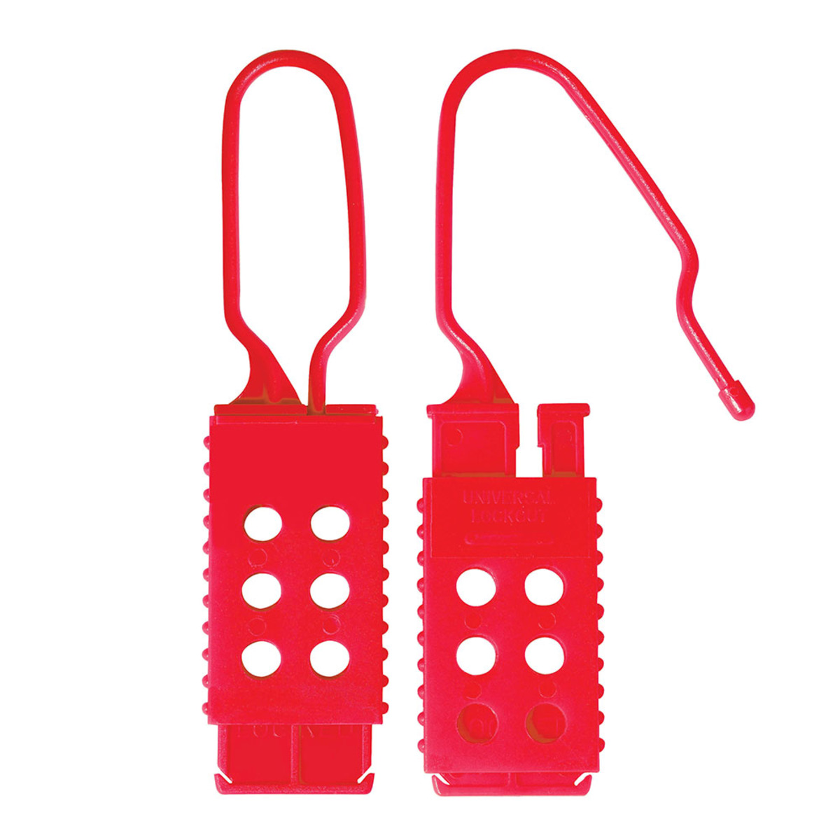 Master Lock Red Thermoplastic Zenex Lockout Hasp M19428 for sale online at autumn supply