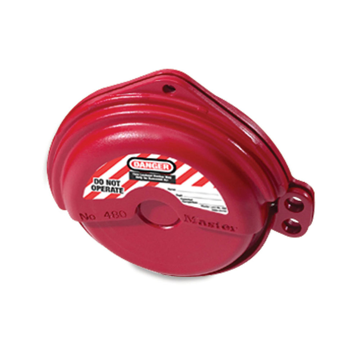 Master Lock® Red Thermoplastic Zenex™ Valve Lockout