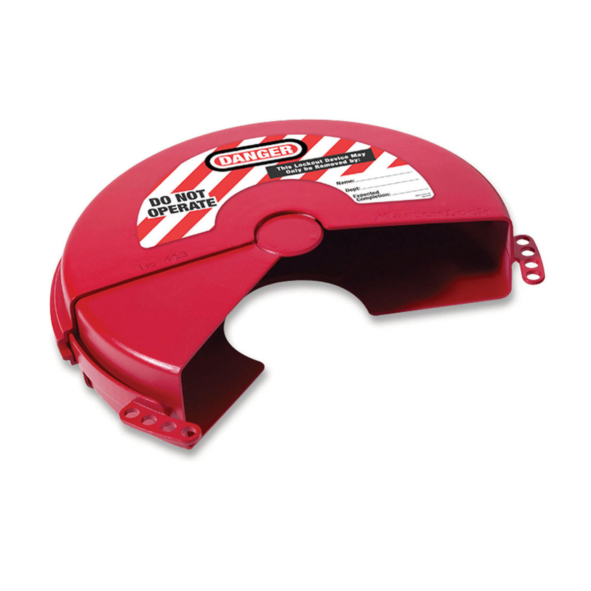 Master Lock Red Thermoplastic Zenex Valve Lockout M19483 for sale online at autumn supply